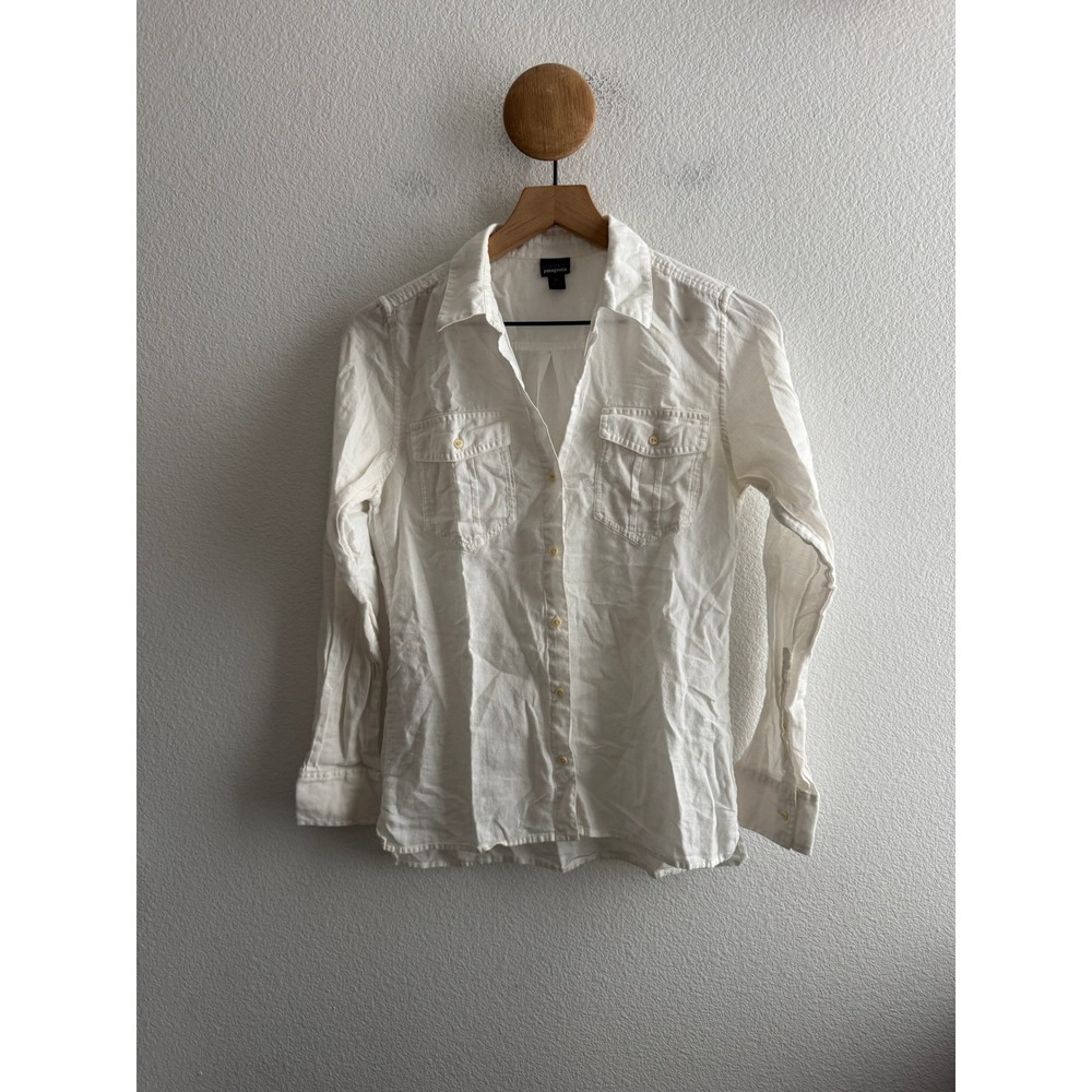 Patagonia Organic Cotton Hemp Button Down Long Sleeve Shirt Size XS